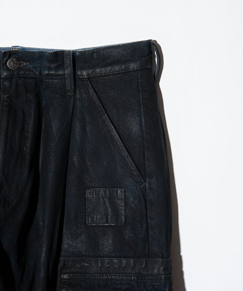 glambグラム　Unpluggedアンプラグド cargo パンツ　ブラック glamb(グラム)】Unplugged Cargo Denim アンプラグドカーゴ