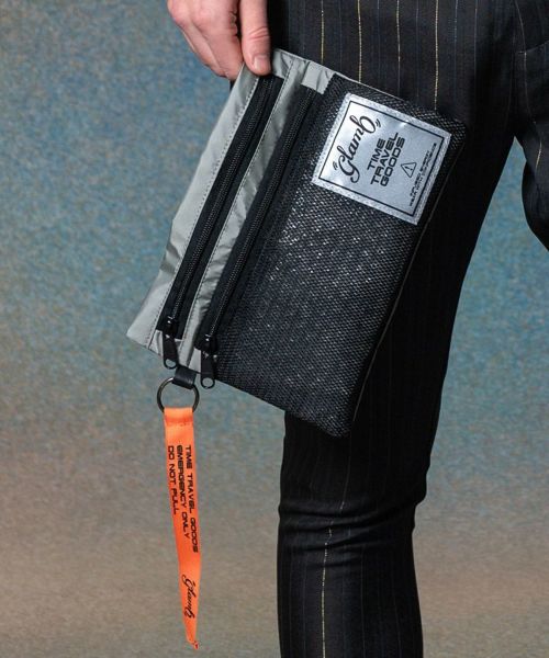 【glamb(グラム)】TIME TRAVELER Pouch タイムトラベラーポーチ(GB0225-AC06)