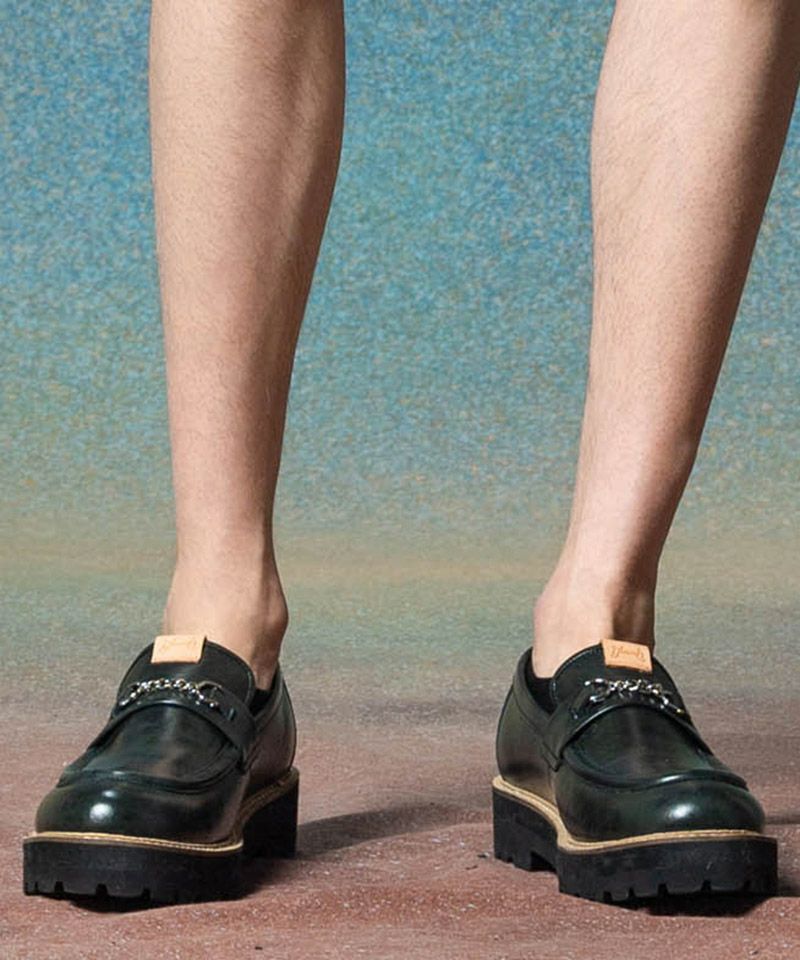 glamb(グラム)】Tank Sole Bit Loafer タンクソールビット