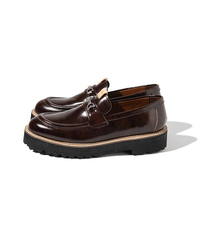 glamb(グラム)】Tank Sole Bit Loafer タンクソールビット