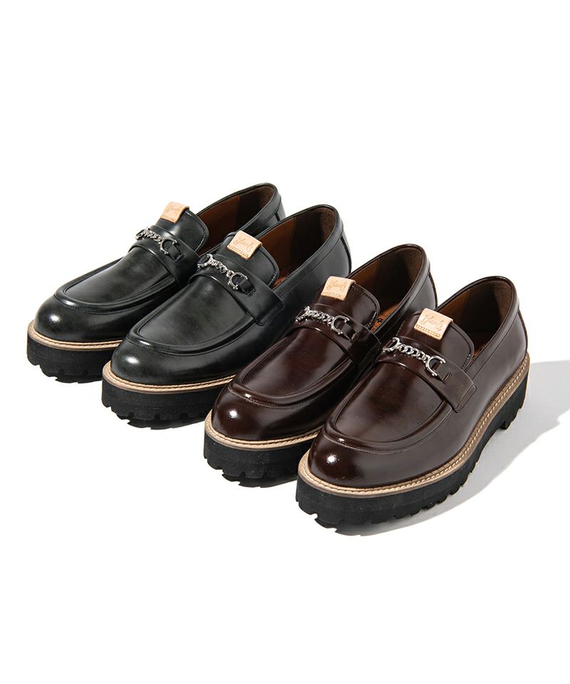 glamb(グラム)】Tank Sole Bit Loafer タンクソールビット