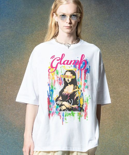 【glamb(グラム)】【予約販売6月下旬～7月上旬入荷】Splash Woman T-Shirt スプラッシュウーマンＴシャツ(GB0225-CS09)