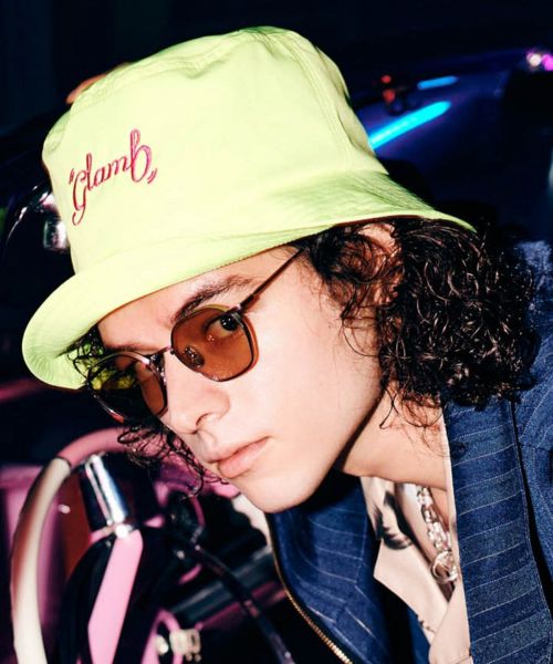 【glamb(グラム)】Neon Bucket Hat ネオンバケットハット(GB0225-CP01)