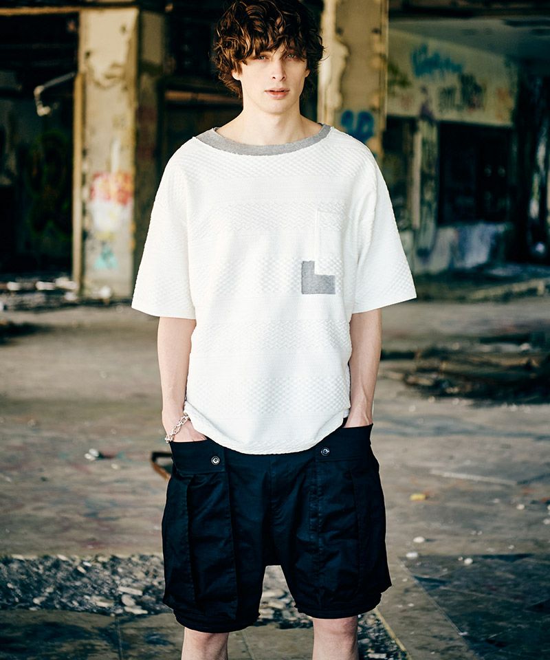 glamb(グラム)】Boat Neck Layered T-Shirt ボートネック glamb(グラム)】Boat Neck Layered T-Shirt ボートネック