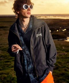 glamb(グラム)】Synth Leather Track Jacket シンセレザートラックジャケット(GB0324-JKT10) |  CAMBIO カンビオ