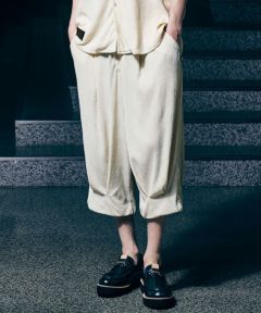glamb(グラム)】Glamour Crepe Cropped Pants グラマークレープ