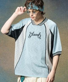 glamb(グラム)】Football Uniform Knit フットボールユニフォーム