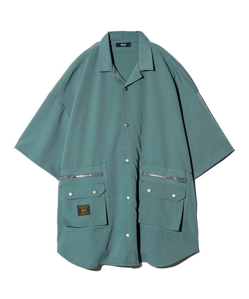 glamb(グラム)】4XL Suit Fabric Shirt 4エックスエルスーツ