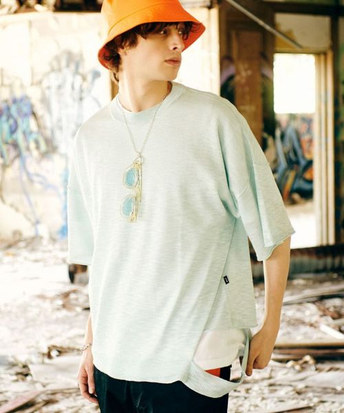 【glamb(グラム)】One Cut Summer Knit ワンカットサマーニット(GB0225-KNT03)
