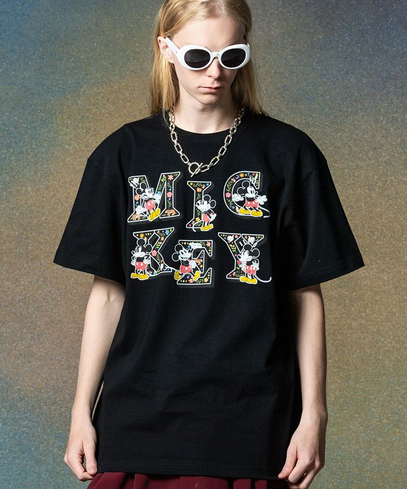 glamb(グラム)】[Mickey Mouse] Logo T-Shirt [ミッキーマウス]ロゴT