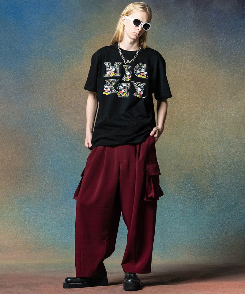 glamb(グラム)】[Mickey Mouse] Logo T-Shirt [ミッキーマウス]ロゴT