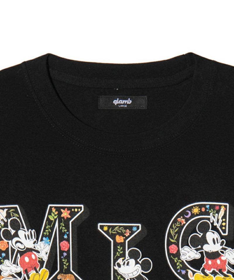 glamb(グラム)】[Mickey Mouse] Logo T-Shirt [ミッキーマウス]ロゴT