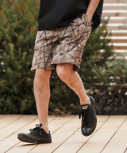 【CAMBIO(カンビオ)】Radiation Pattern Shorts ショートパンツ(S45925cmb)