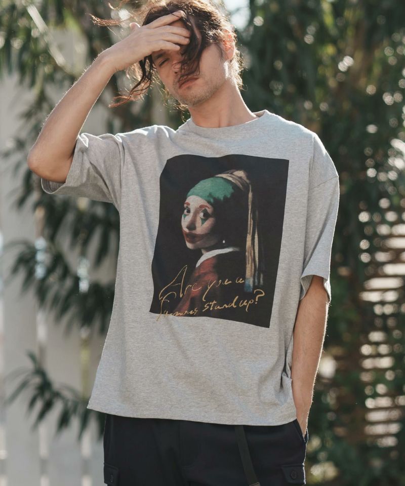 CAMBIO(カンビオ)】プリントT_Are you famous Tシャツ(CASD-157