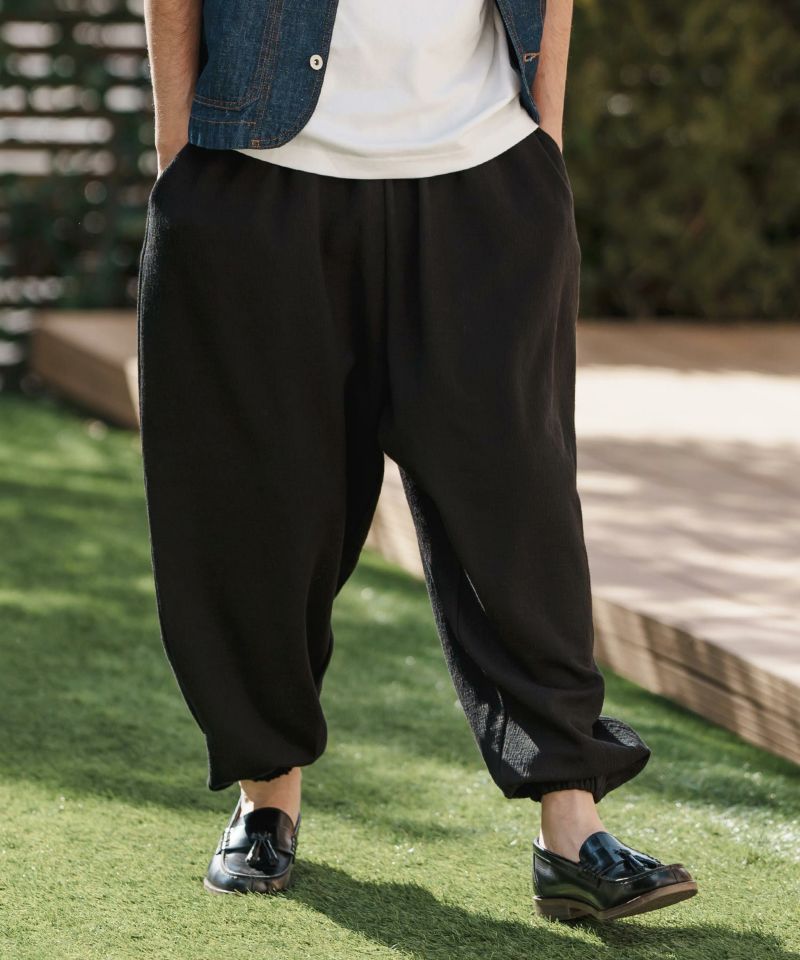 CAMBIO(カンビオ)】裾ゴムリブバルーンパンツ(BP-BES0036) | CAMBIO