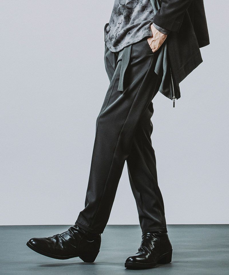 30%OFF【NO ID.(ノーアイディー)】ﾍﾞﾙﾃｯﾄﾞﾃｰﾊﾟｰﾄﾞﾄﾗｳｻﾞｰｽﾞ パンツ