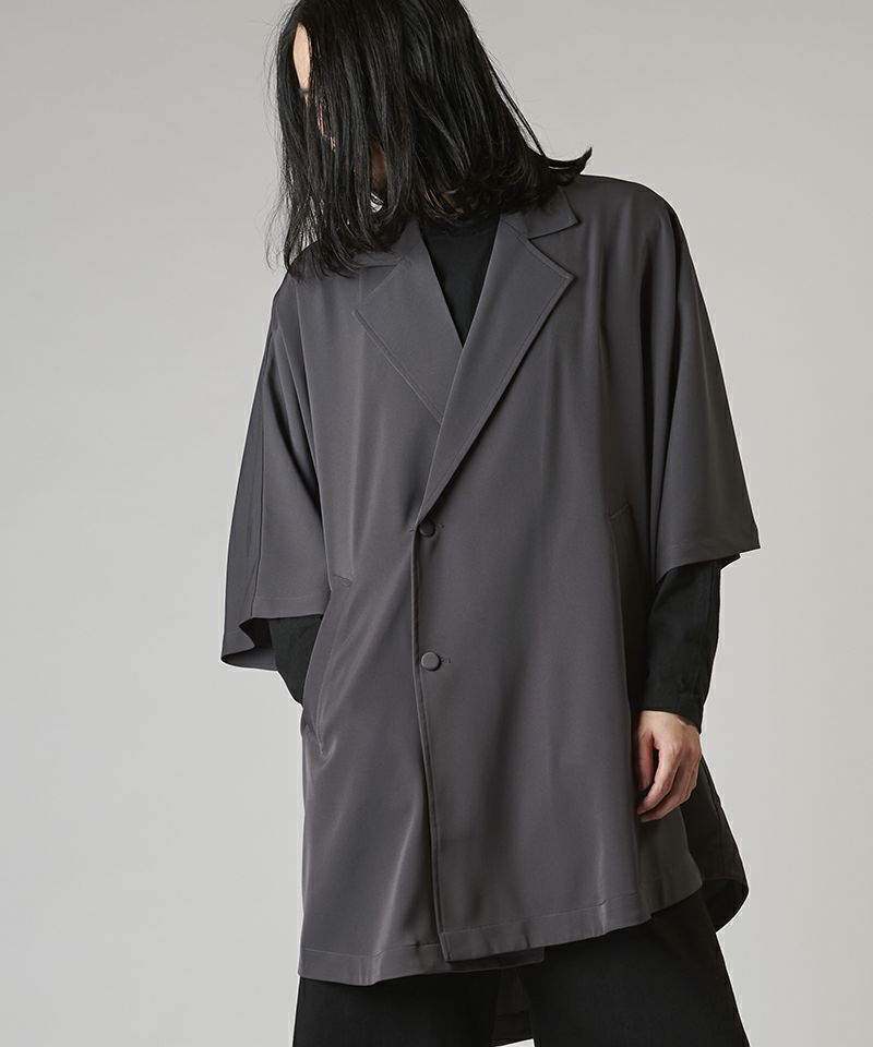 NO ID.(ノーアイディー)】【予約販売3月上旬～中旬入荷】 ﾊﾞｯｸﾀｯｸﾀﾞﾌﾞﾙﾌﾞﾚｽﾄﾎﾟﾝﾁｮ(456006-960C) |  CAMBIO カンビオ