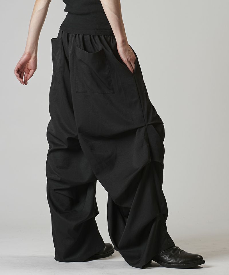 30%OFF【NO ID.(ノーアイディー)】 ｽｰﾊﾟｰﾜｲﾄﾞﾀｯｸPT パンツ