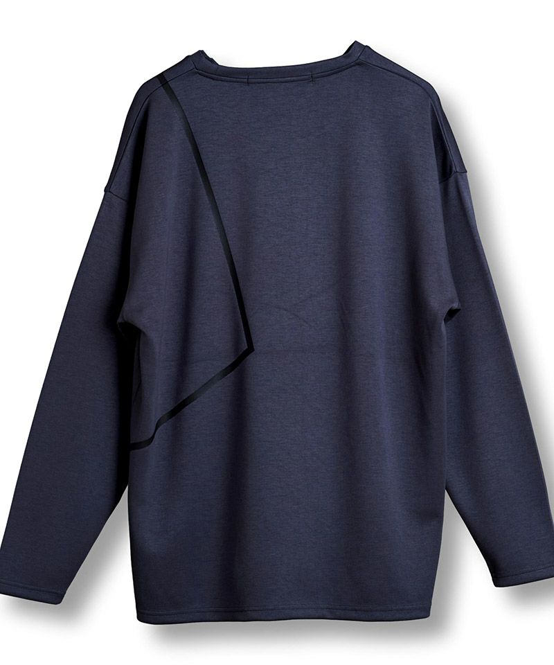 【ほぼ未使用】 NO ID. クリップアートBIG-POプルオーバー NO ID. tシャツ ジオメトリックプリントBIG-PO(プルオーバー