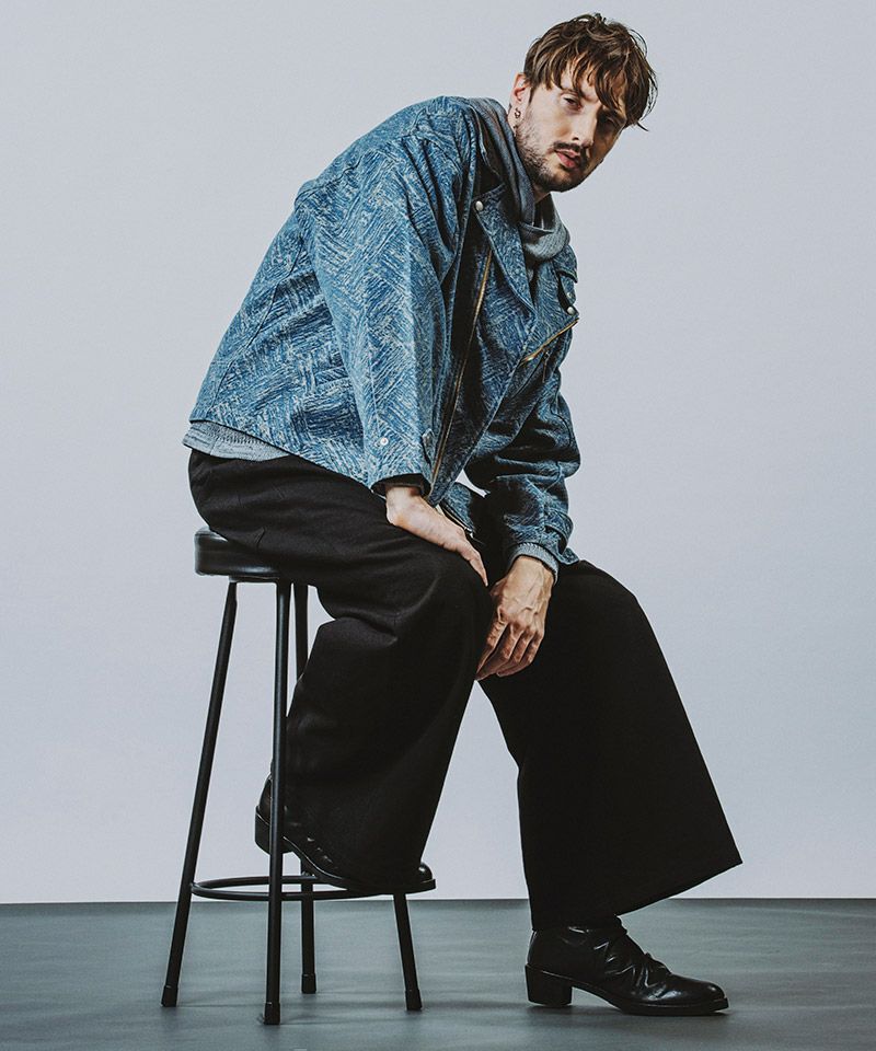 30%OFF【NO ID.(ノーアイディー)】JQﾃﾞﾆﾑBIGﾗｲﾀﾞｰｽJKT