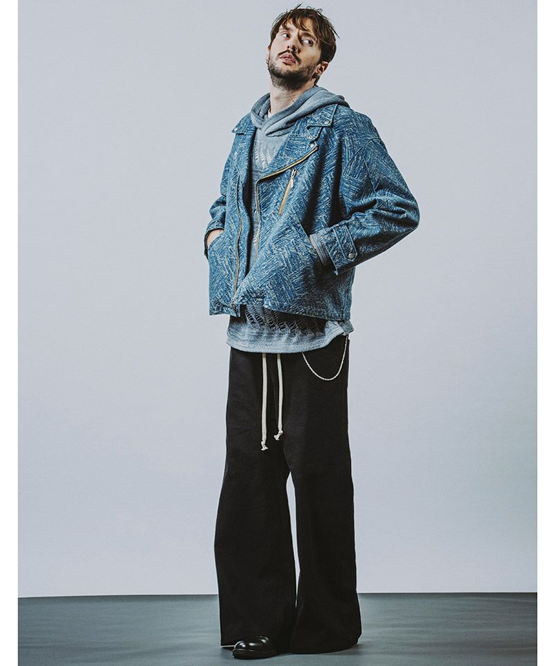 JAPAN BLUE JEANS ノーカラージャケット 44 ID　新品未使用 JAPAN BLUE JEANS ノーカラージャケット 44 ID 新品未使用