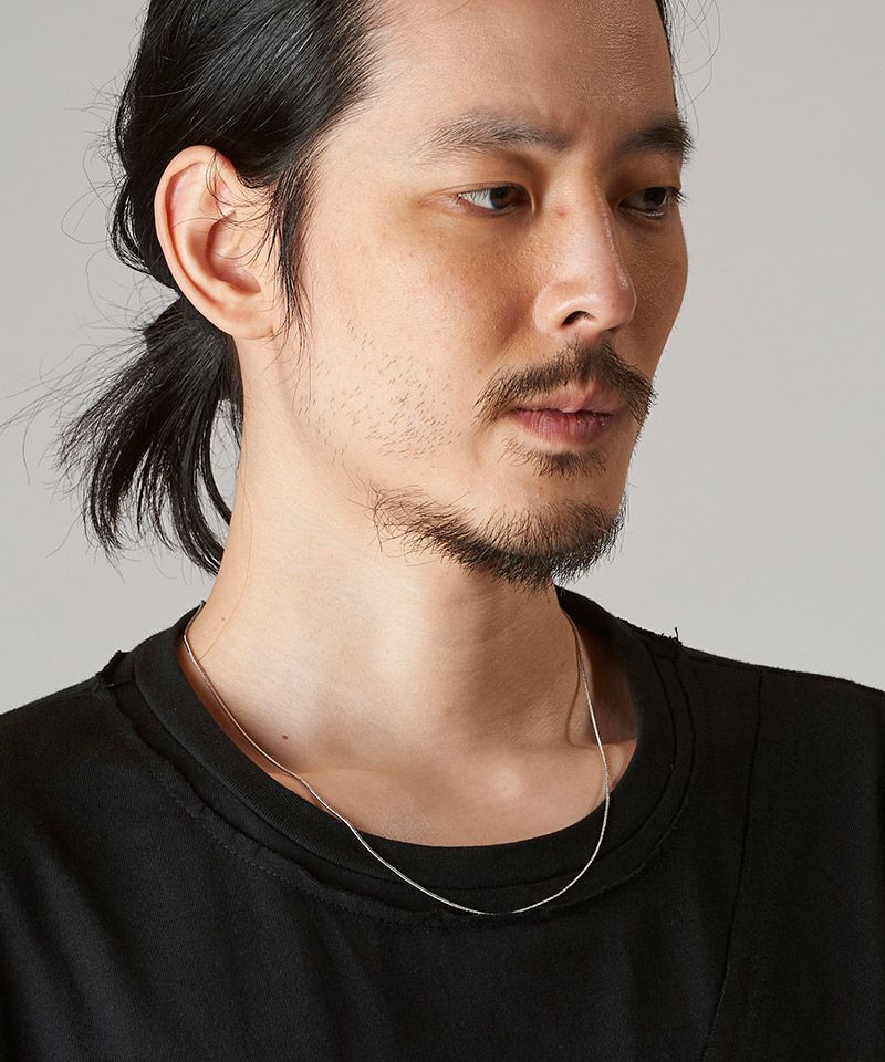 【AFTER SHAVE CLUB】スネークチェーンネックレス AFTER SHAVE CLUB（アフターシェイヴクラブ）の「【AFTER SHAVE