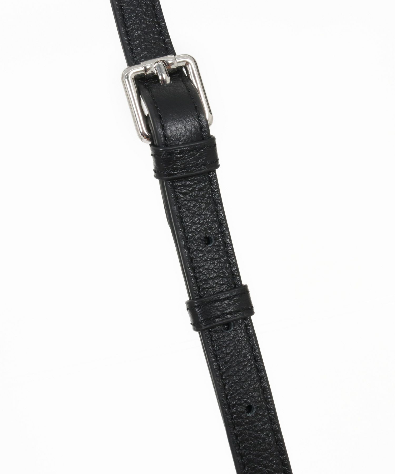 ADAM PATEK(アダムパテック)】new shrink leather drawstring minibag