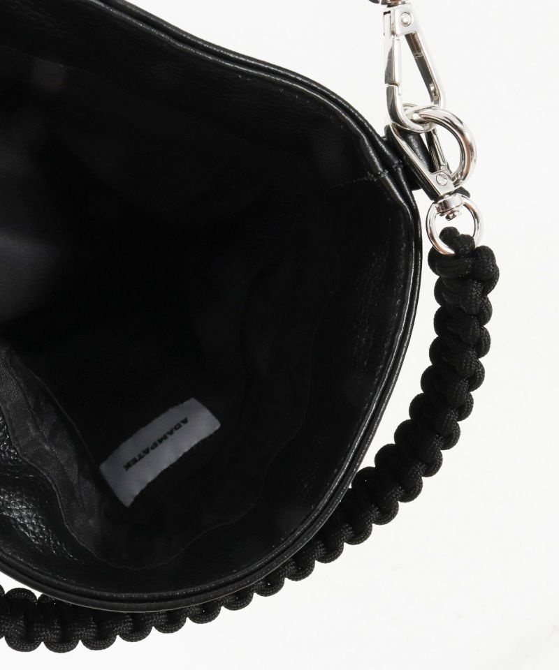 ADAM PATEK(アダムパテック)】new shrink leather drawstring