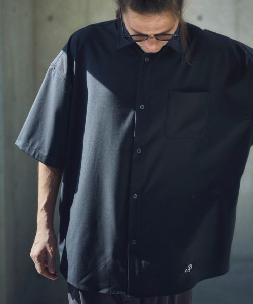 【ADAM PATEK(アダムパテック)】ap embroidery short sleeve shirt ショートスリーブシャツ(AP2515027)