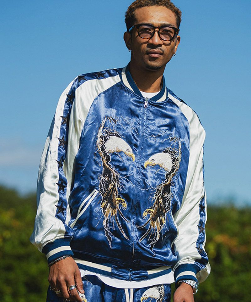50%OFF【MAYO(メイヨー)】EAGLE THUNDER EMBROIDERY REVERSIBLE