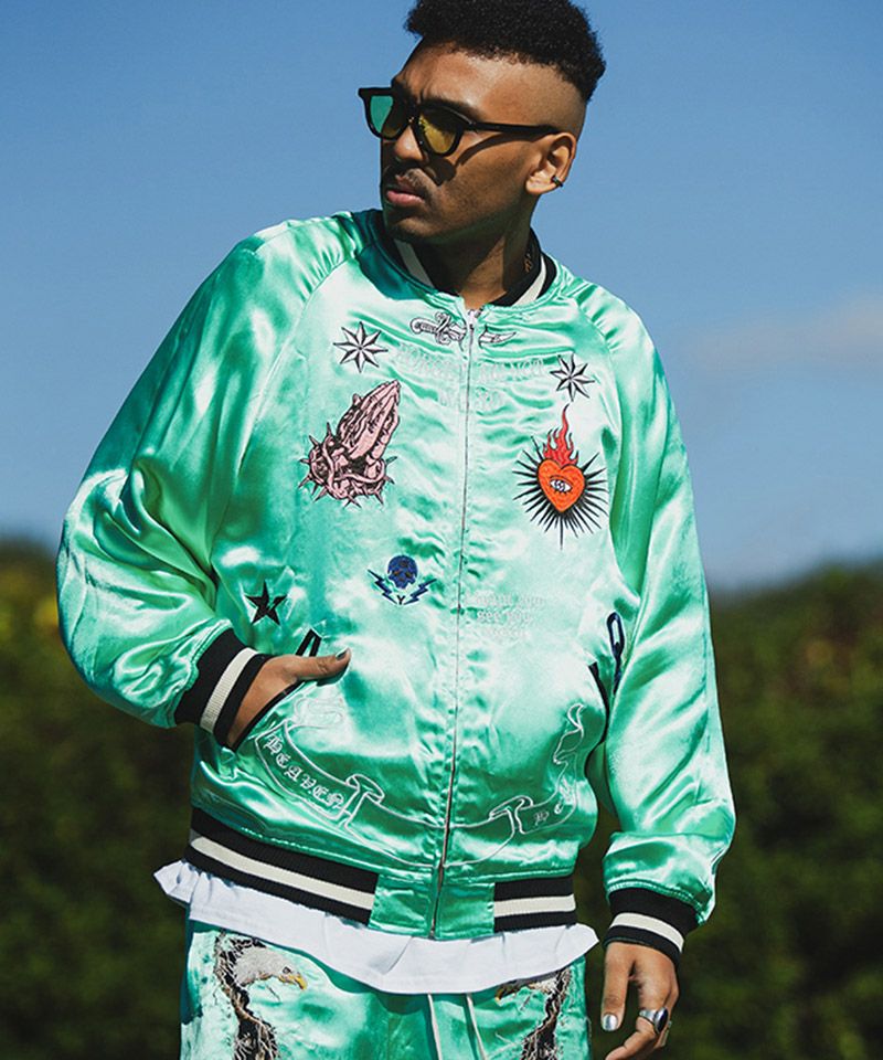 50%OFF【MAYO(メイヨー)】EAGLE THUNDER EMBROIDERY REVERSIBLE