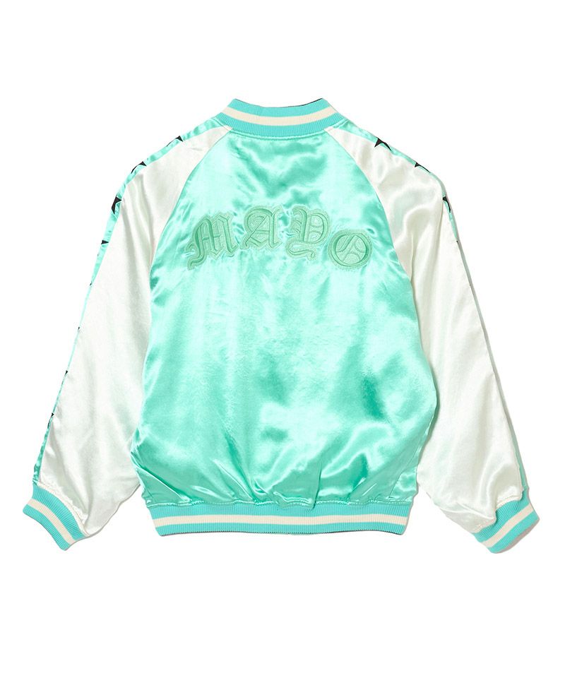 【最強デザイン】MAYO メイヨー 聖母マリア ウエスタンジャケット L 楽天市場】聖母マリア 後ろ刺繍 トラックジャケット メンズ レディース