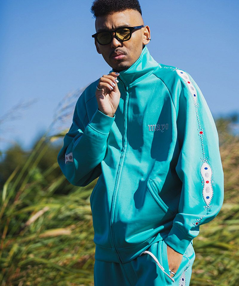 MAYO(メイヨー)】MAYO EMBROIDERY TRACK JACKET トラック MAYO(メイヨー)】MAYO EMBROIDERY TRACK JACKET トラック