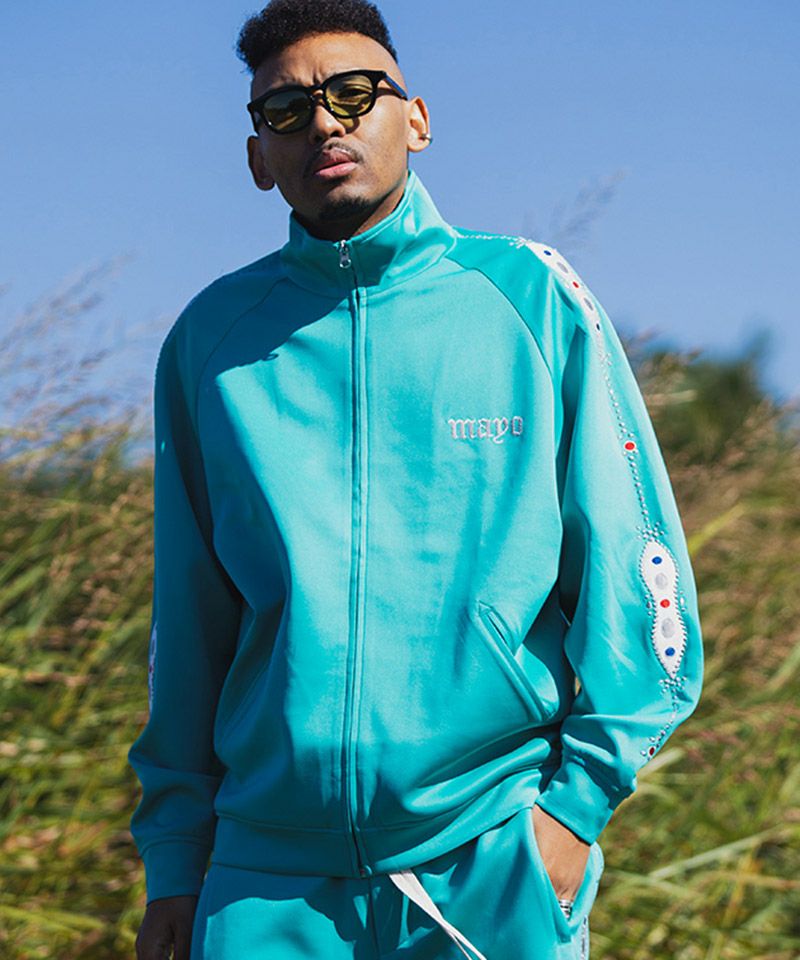 50%OFF【MAYO(メイヨー)】MAYO EMBROIDERY TRACK JACKET トラック