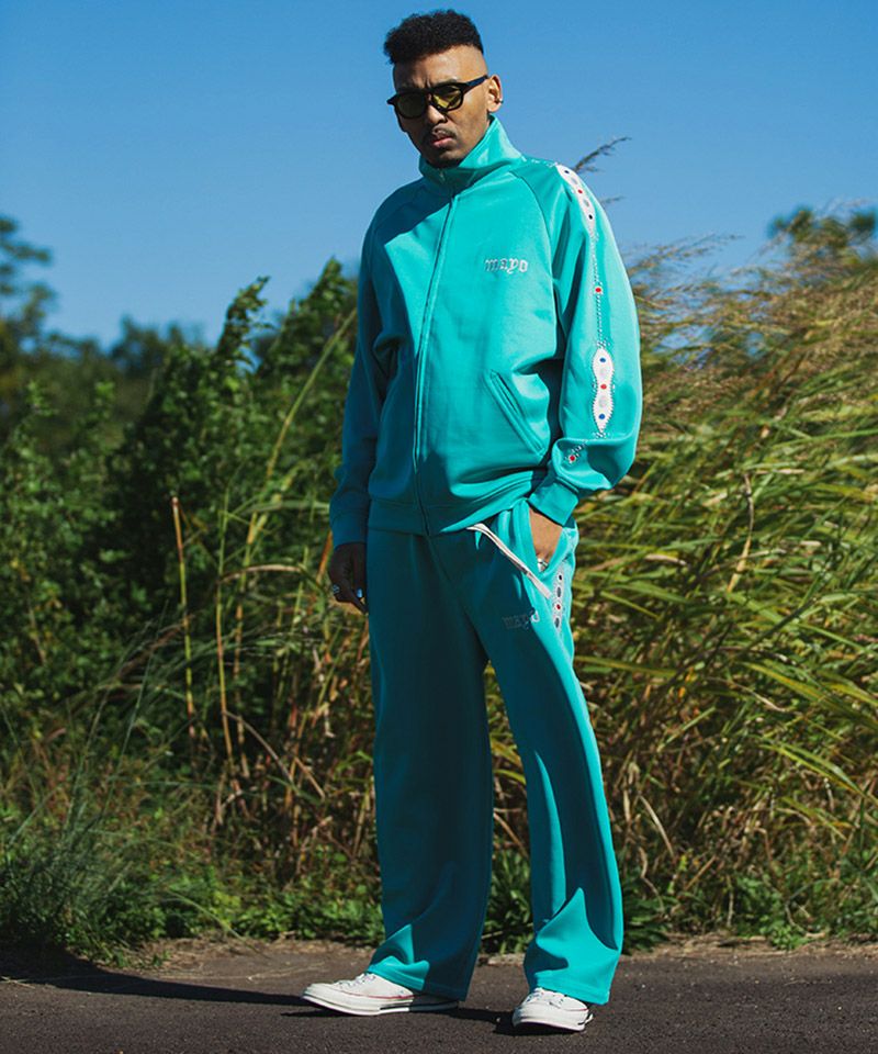 MAYO(メイヨー)】MAYO EMBROIDERY TRACK JACKET トラックジャケット 