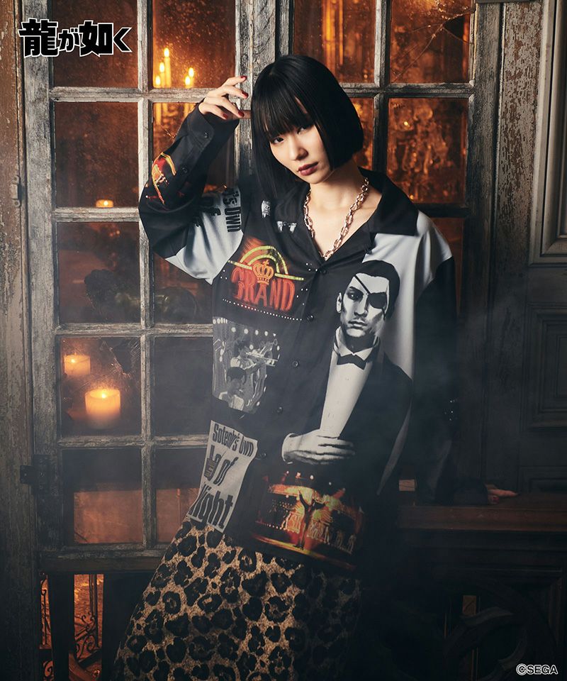 ジャムジャム　Hollow 衣装 glamb(グラム)】Cabaret Master Majima Shirt キャバレー