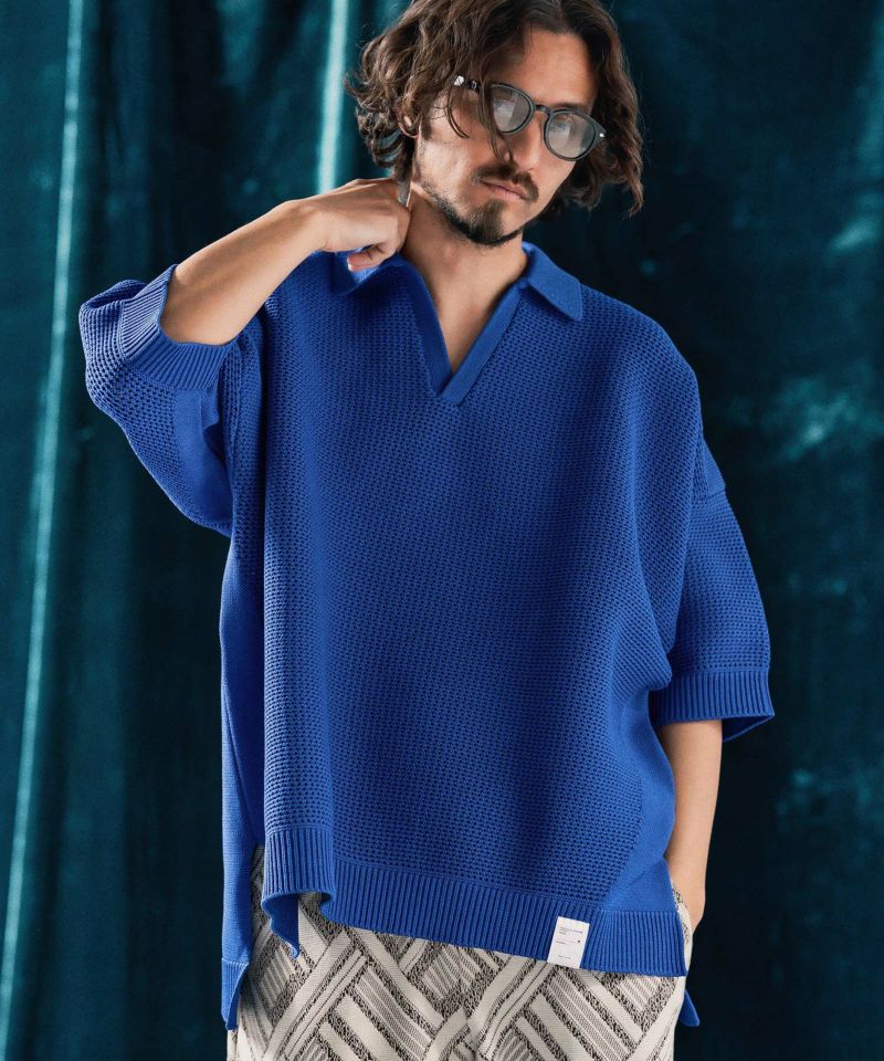 ANGENEHM(アンゲネーム)】Skipper design airy yarn & mesh