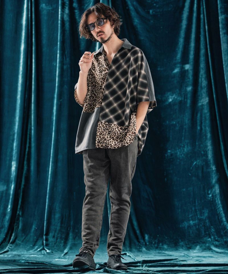おたね　４点 ANGENEHM(アンゲネーム)】Pigment dye tight fit sweat pants