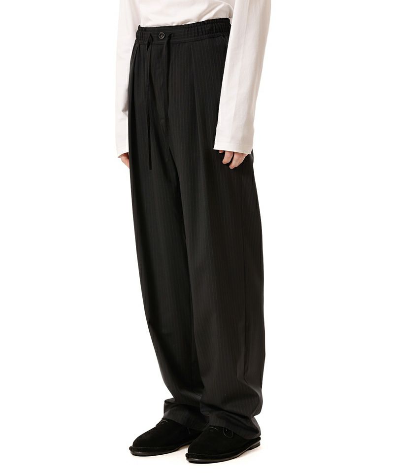 ATTACHMENT(アタッチメント)】T-W-SI STRETCH GABARDINE 1TUCK EASY