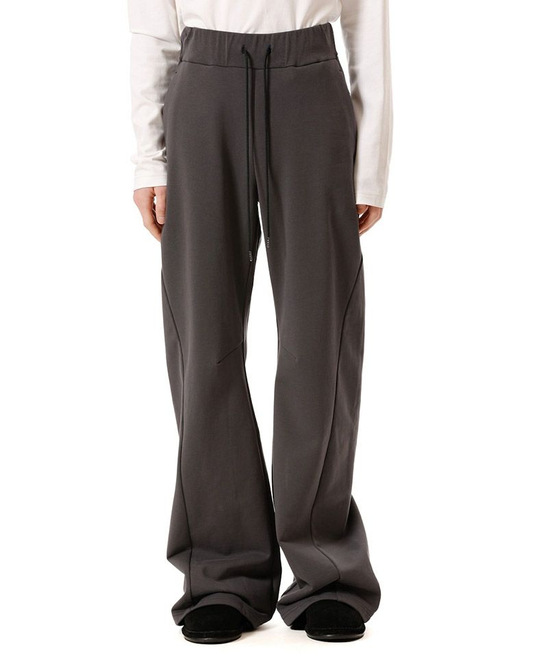 ATTACHMENT(アタッチメント)】CO STRECH TERRY 3D WIDE TROUSERS
