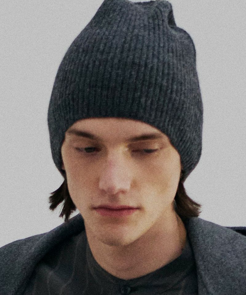 ATTACHMENT(アタッチメント)】CASHMERE KNIT BEANIE ニット帽(AA52-038