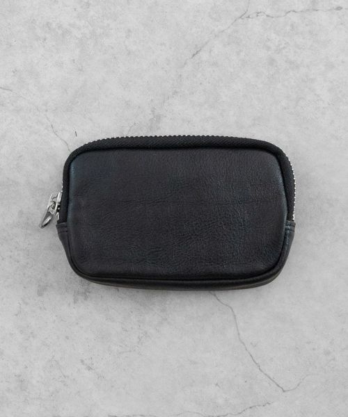 【SENTI(センティ)】【予約販売ご注文から1ヶ月後出荷】ROUND ZIP KEY&MULTI POUCH ラウンドジップ キー&マルチポーチ(3504)