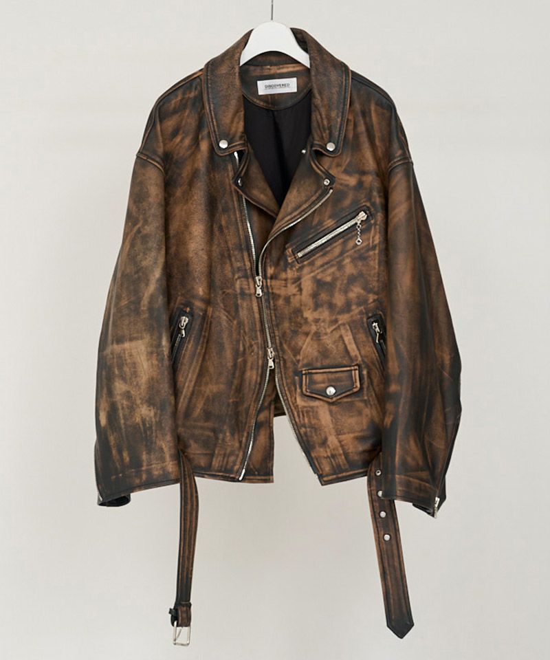 DISCOVERED(ディスカバード)】【予約販売11月上旬～中旬入荷】LEATHER 