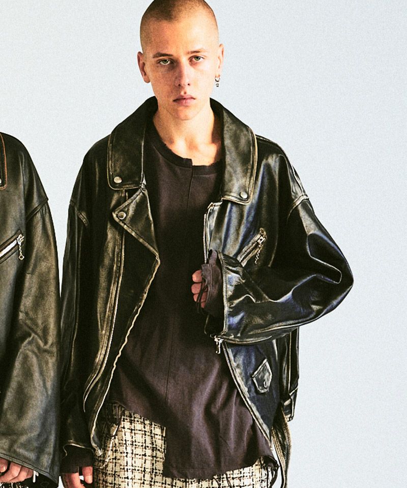DISCOVERED(ディスカバード)】【予約販売11月上旬～中旬入荷】LEATHER 
