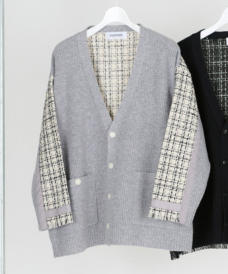 オズワルド／MIXニットカーディガン／アリーム（Areeam） Areeam