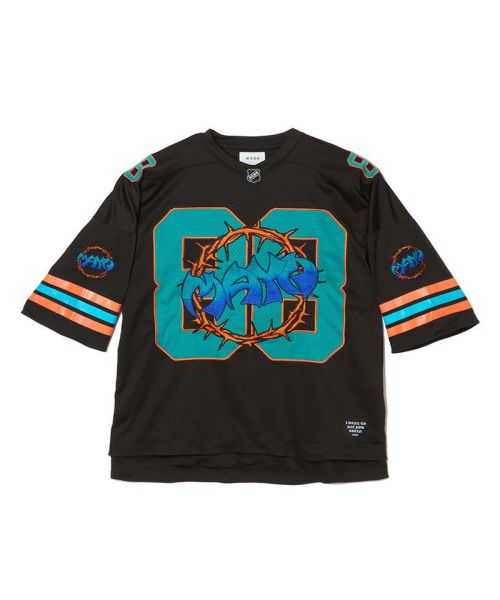 【MAYO(メイヨー)】MAYO THORNS EMBROIDERY GAME SHIRT ゲームシャツ(25MY-GMST001)