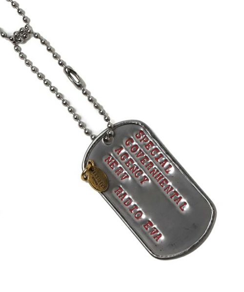 【VIVIFY(ビビファイ)】【予約販売ご注文から1ヶ月半後出荷】 NERV Dog Tag ネックレス(VRE-C003b)