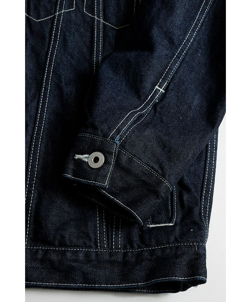 FDMTL(ファンダメンタル)】THIRD THIRD JACKET RINSE デニムジャケット