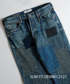FDMTL SKINNY FIT STRAIGHT ファンダメンタル　デニム ファンダメンタル FDMTL CLASSIC STRAIGHT DENIM CS123 （Indigo