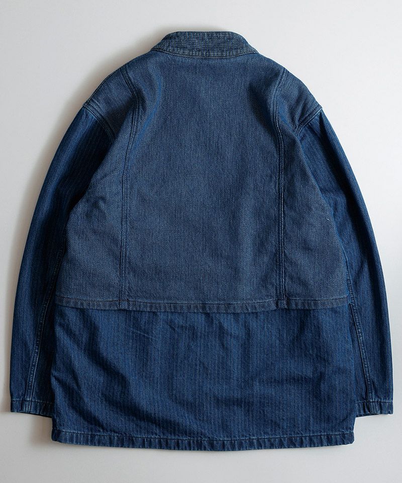 doi 働衣　factory zoomer モデル FDMTL(ファンダメンタル)】HAORI ZIP JACKET 3YR WASH 羽織